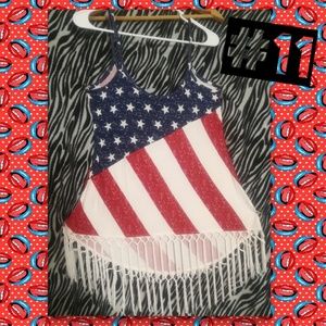 Von Mar American flag tank